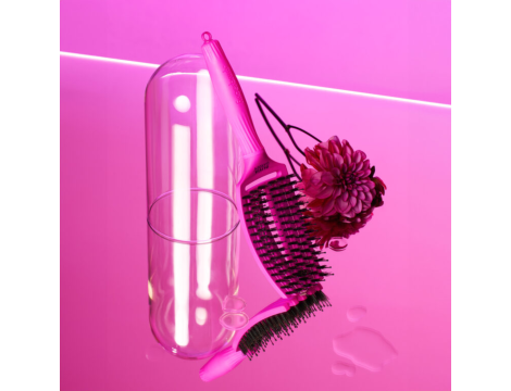 OLIVIA GARDEN FINGERBRUSH Combo szczotka do rozczesywania | Neon Pink - M - 5